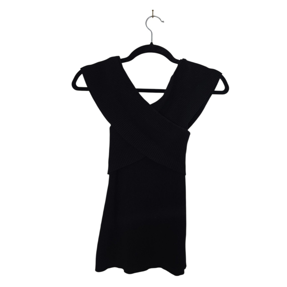 INC International Concepts Tops - inc international concepts Tank Top Black Size Medium INC Criss Cross